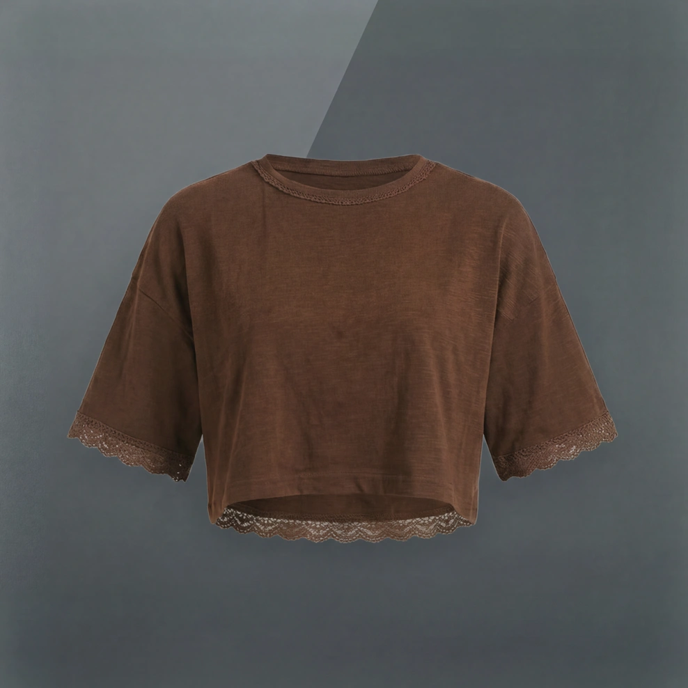 croptop brown